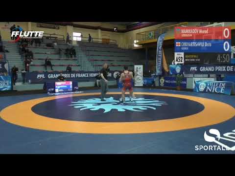 1/4 final GR - 60 kg: Murad Məmmədov (AZE) - Dato Çxartişvili (GEO)