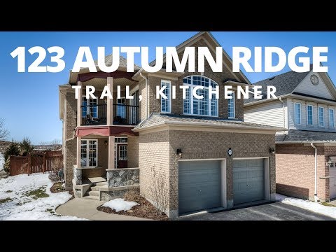 Doon South Family Home With Pool - 123 Autumn Ridge Trail - Kitchener Real Estate Video