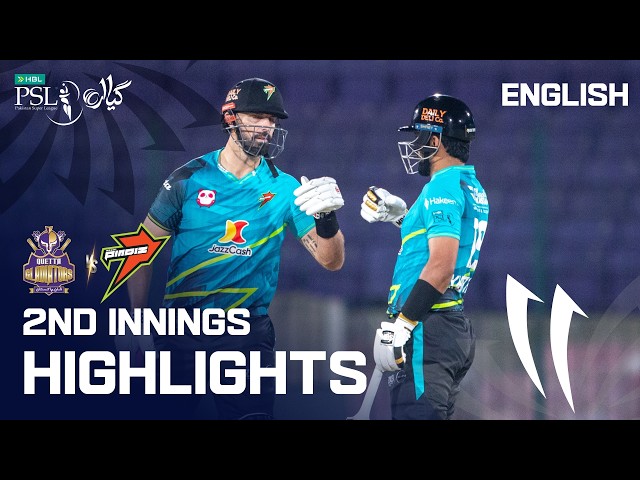 2nd Innings Highlights | Quetta Gladiators vs Rawalpindiz | English | Match 18 | HBL PSL 11 | MZB1K 2nd Innings Highlights | Quetta Gladiators vs Rawalpindiz | English | Match 18 | HBL PSL 11 | MZB1K
