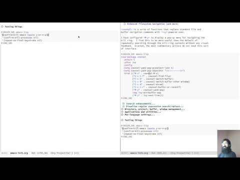 Emacs: discovery with M-x customize