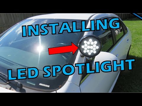 Whelen PAR46 LED Bulb Swap on Unity Spotlight