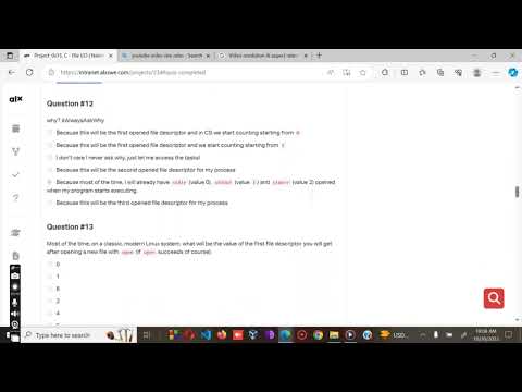 0x15. C - File I/O QUIZ
