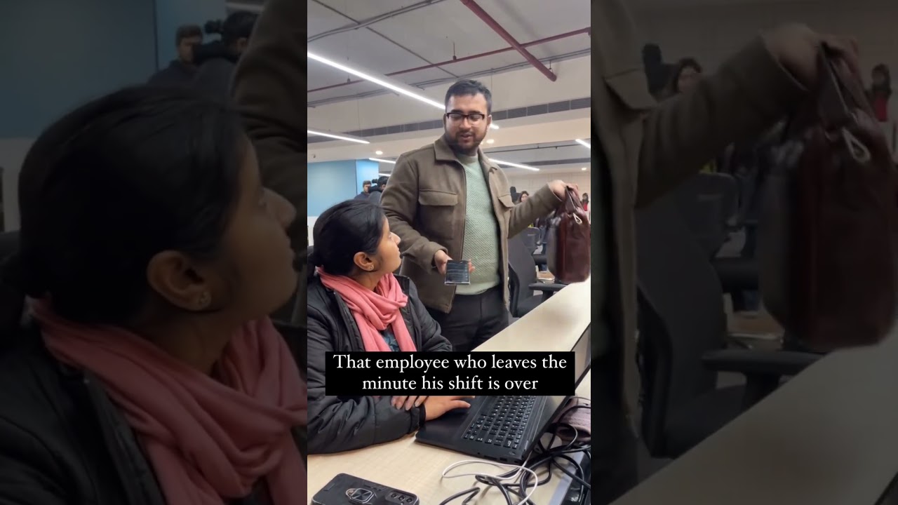 That employee who leaves the minute their shift is over 😂