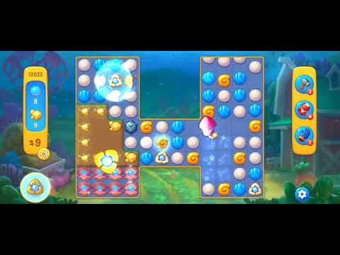 Fishdom Easy Level 12022 (with full seashell) @choraelmin