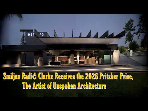 Der chilenische Architekt Smiljan Radić Clarke gewinnt den Pritzker-Preis 2023