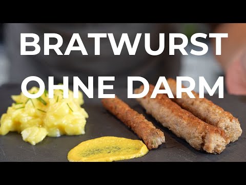 Bratwurst ohne Darm - Perfekt für Beginner (einfach und lecker)