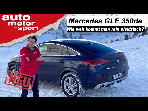 Mercedes GLE Coupé 350de: Schafft er 100 km rein elektrisch? - Fahrbericht/Review | auto motor sport