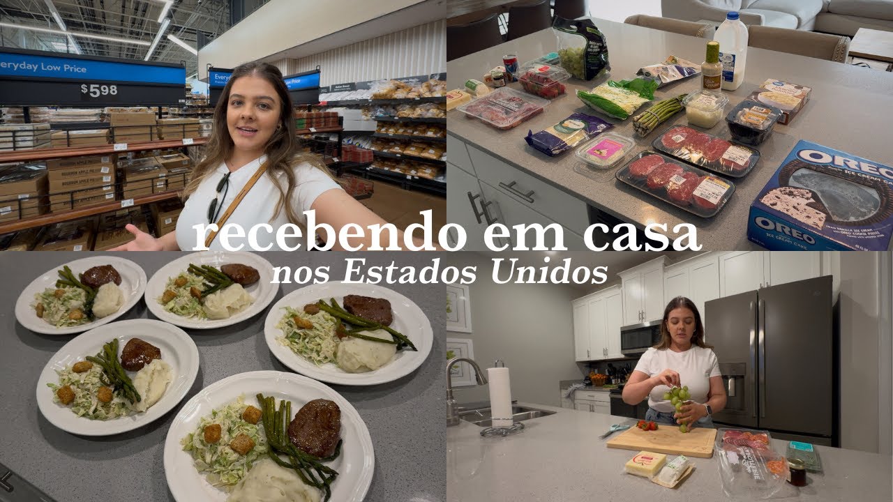RECEBENDO EM CASA: compras no Walmart, quanto gastei, provando comidas diferentes