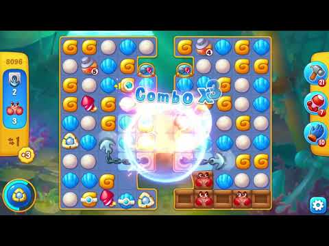 [FISHDOM Walkthrough] Level 8096 Super Hard