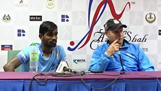Sultan Azlan Shah Cup 2018 Day 4: India Post Match Press Con