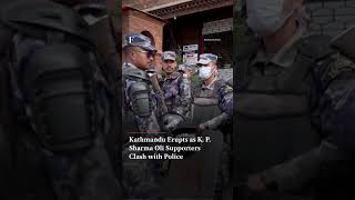 Protests Erupt as K. P. Sharma Oli Supporters Clash with Police After Arrest | N18G