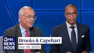 Brooks and Capehart on Trump's focus on reaching the Gaza peace deal