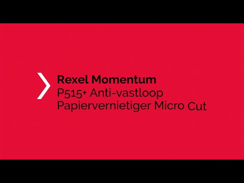 Papiervernietiger Rexel Momentum P515  snippers 2x15mm