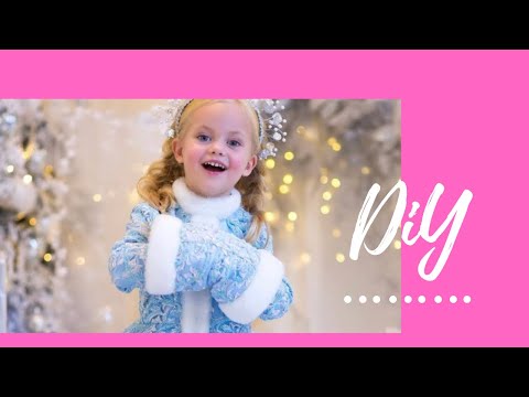 Как сшить муфту для костюма снегурочки