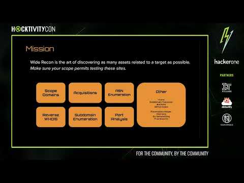 The Bug Hunter's Methodology v4 Recon Edition by 0x0G