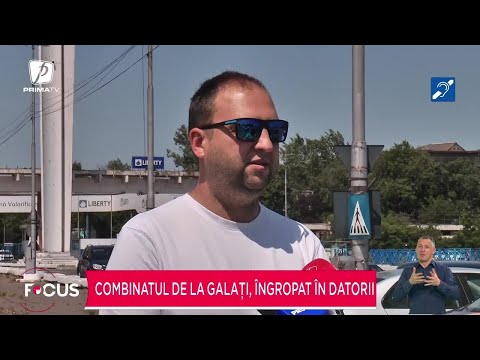 Combinatul siderurgic de la Galați, îngropat în datorii