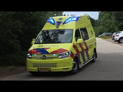 [Primeur] A1, Silverline Ambulance 03-106 Annen naar ongeval in Roden