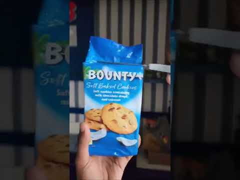 Bounty Cookie #shorts #bounty #cookies #coconut #MrBeastShortsGiveaway