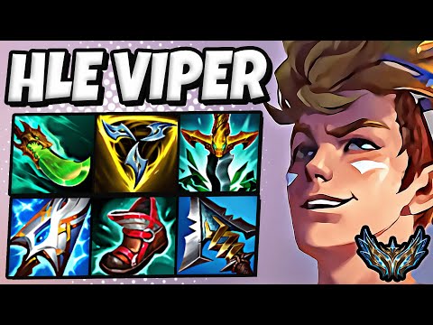 Ezreal vs Zeri ADC [ HLE Viper ] Rank #6 Korea Challenger 25.5 ✅