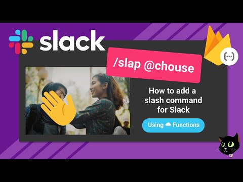 Slap Someone with Slack Commands