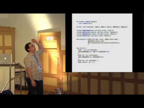 [JSConfEU 2010] Mikeal Rogers: node.js + CouchDB == Crazy Delicious