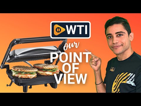 Hamilton Beach Panini Press Sandwich Maker & Electric Indoor Grill with Locking Lid - WTI product video review