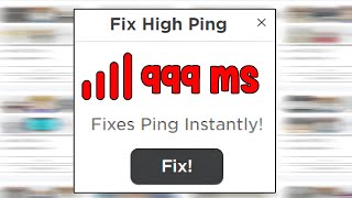 How To Fix High Ping On Roblox (2024) - How To Get Better Ping In Roblox (Fix Bad Ping)
