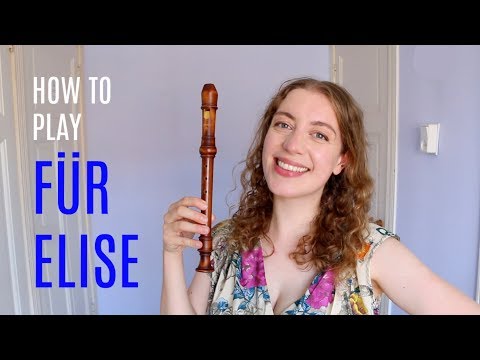 How to play FÜR ELISE on recorder | Team Recorder