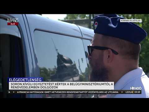 Soron kívüli egyeztetést kértek a Belügyminisztériumtól a rendvédelemben dolgozók - HírTV