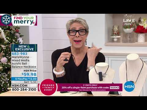 HSN | MarlaWynne Jewelry 11.20.2019 - 11 AM