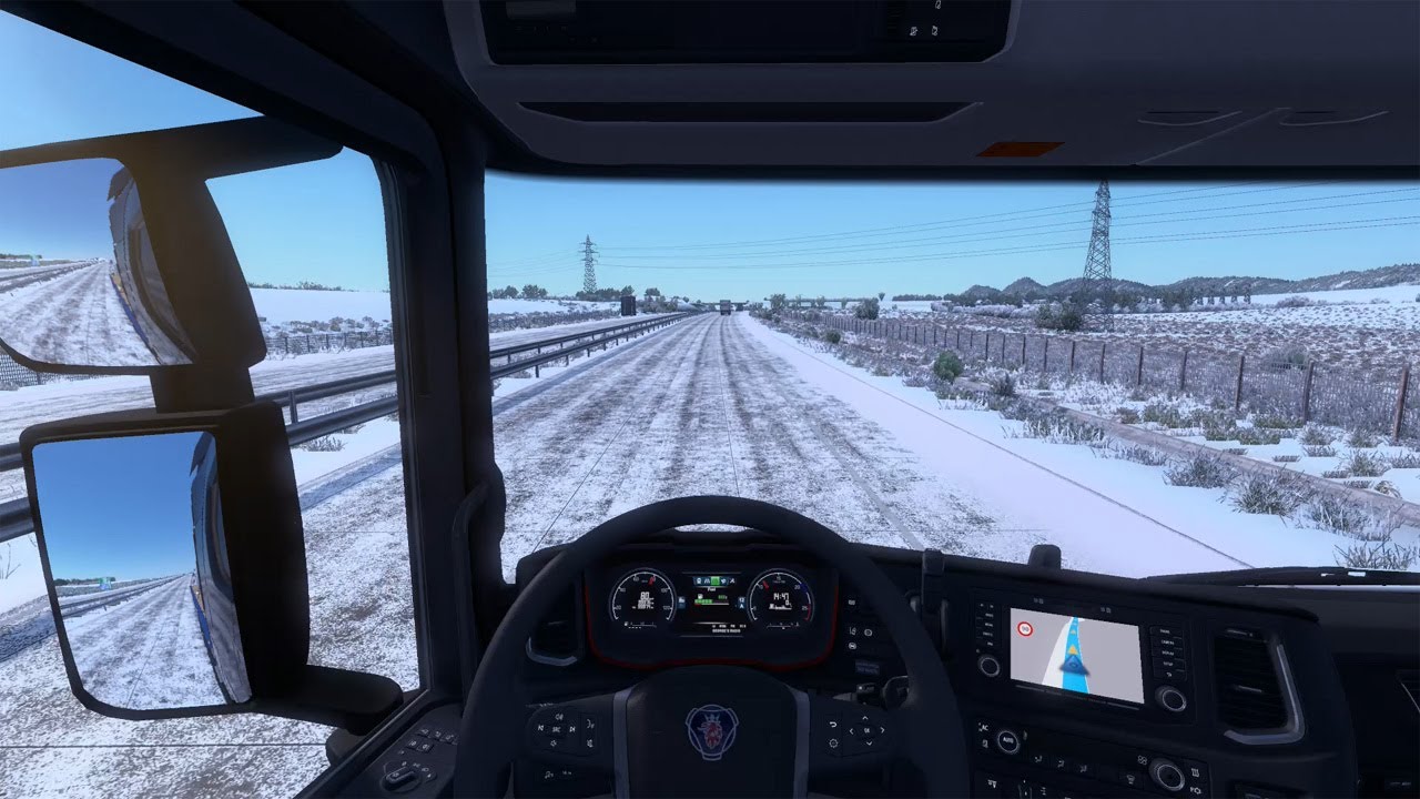 Frosty Winter Weather Mod v9.2 ETS 2