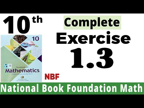 Class 10 Maths Chapter 1 Exercise 1.3 NBF | Ex 1.3 Class 10 | 1.3 Maths Class 10 | Fazal Academy
