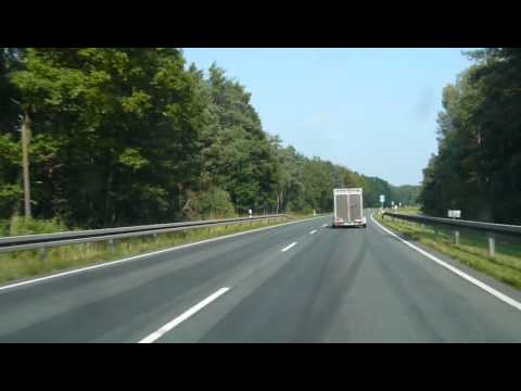 Videofahrt BAB A3 AS 81 ER-West - AS 79 Pommersf. - B505 - A73 AS 24 Bbg.-Süd (20.09.2009) DABBP