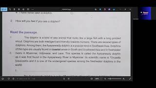 G11 Unit 1 Read the passage Part 1