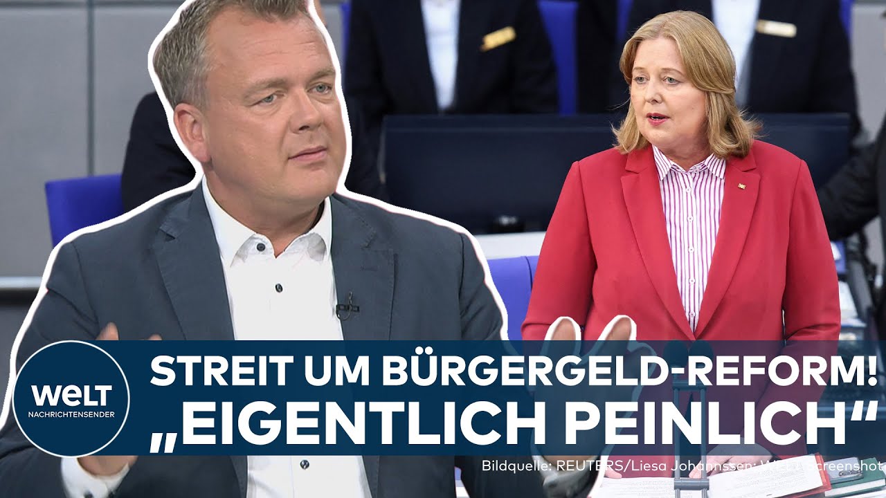 STREIT IN DER KOALITION: „Eigentlich peinlich“ | Bärbel Bas' Bürgergeld-Reform