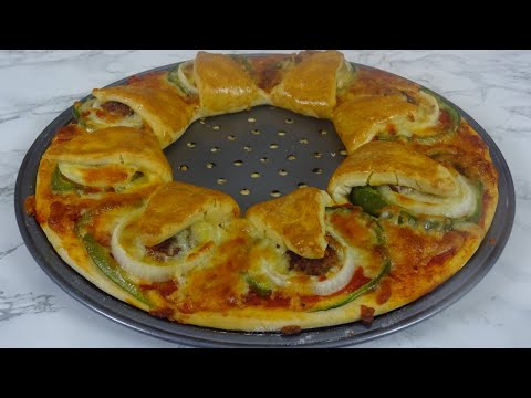Pizza Ring Recipe By Super Tasty | How To Make Pizza Ring