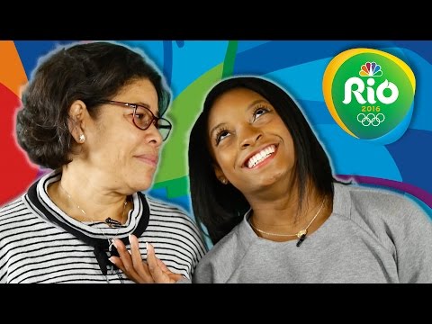 Simone Bilesparents