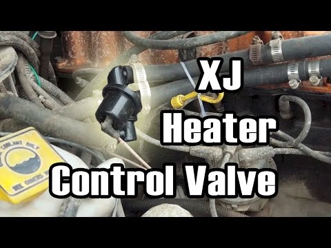 89 Cherokee Heater Control Valve Install