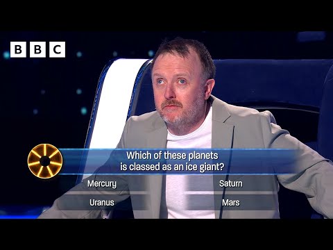 Laughing too hard at the final question on The Wheel - BBC