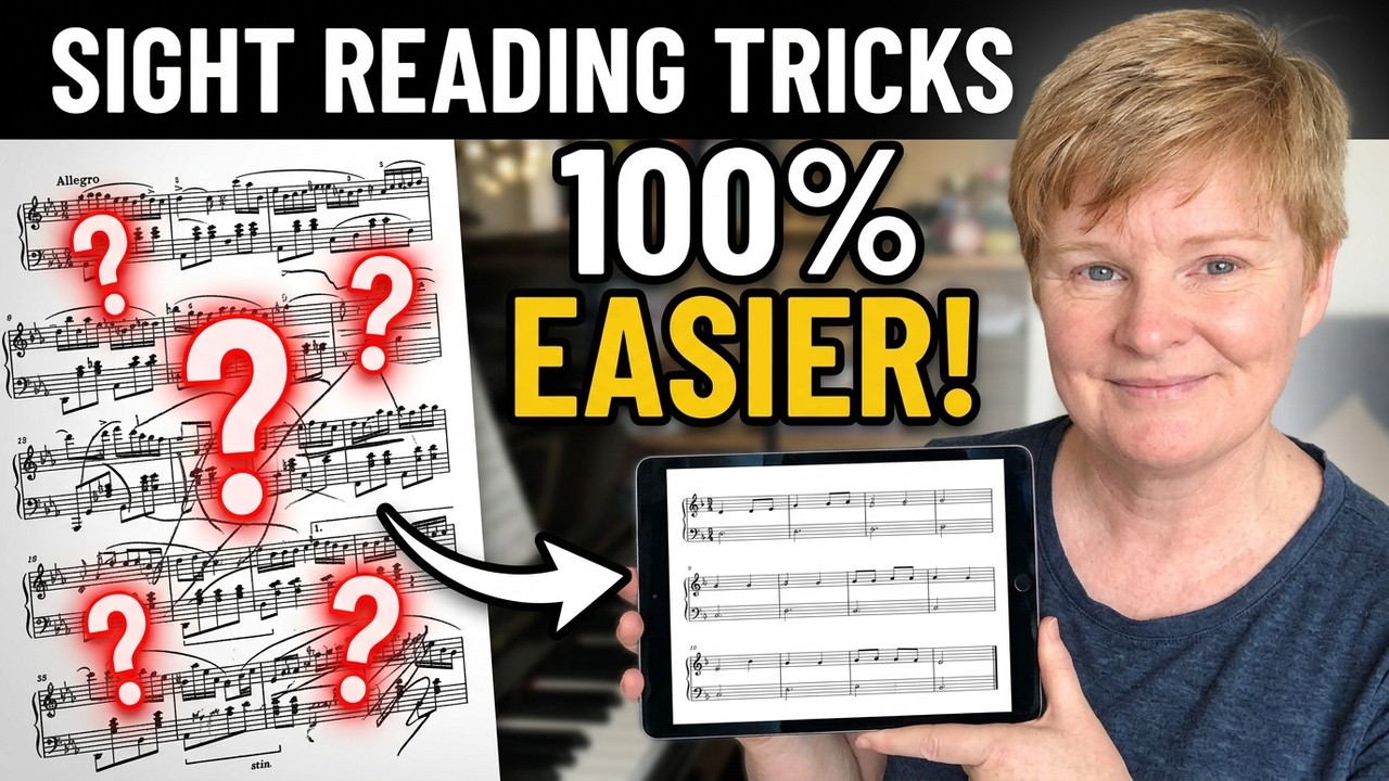 The Piano Sight Reading Tricks That Make Reading Music 100% Easier