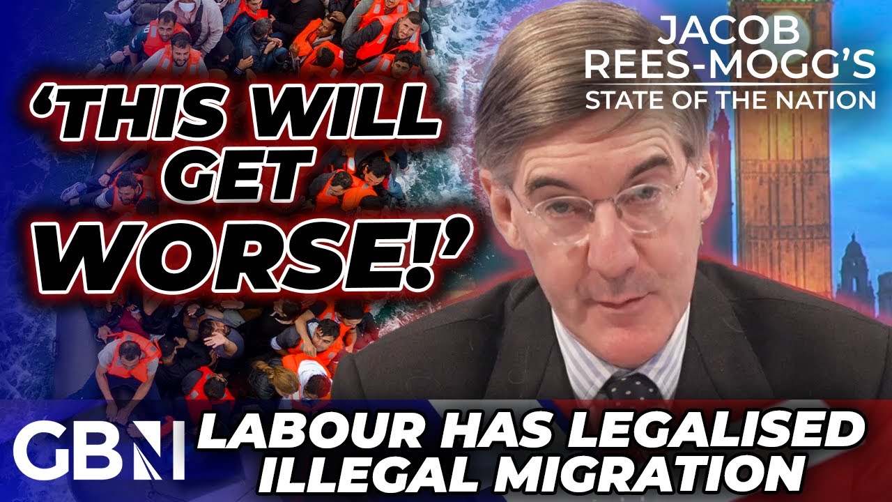 'ECHR sides with illegal migrants over UK taxpayers!': Jacob Rees-Mogg FUMES at Labour’s new plan
