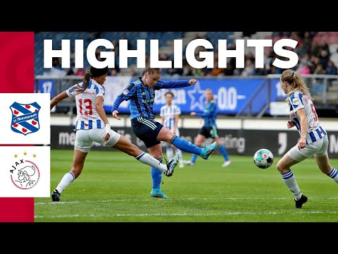 Prachtige vrije trap van Leuchter ☄️ | Highlights sc Heerenveen Vrouwen - Ajax Vrouwen