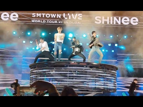 SHINee Dubai SMTOWN 2018 (1 of 1, Replay, Sherlock, Everybody)