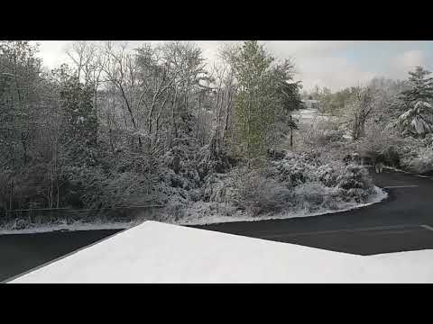 Snow record broken in April 2021 in Cincinnati Ohio