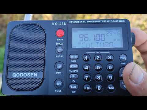 Budapest FM radio bandscan DX