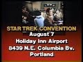 Star Trek Convention Commercial Portland 1988