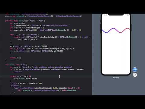 Animated curve line in SwiftUI