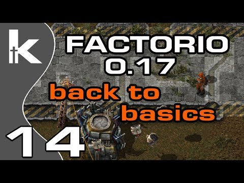Factorio 0.17 | Back To Basics Ep 14 | ROBOTS!