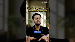 Prompt vs RAG vs Fine-Tuning 🤯 Which One Should You Use?