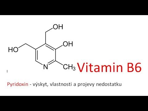 , title : 'Vitamin B6 - pyridoxin - výskyt, vlastnosti a projevy nedostatku'